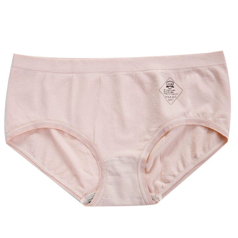 Underwear средней посадки в японском стиле, дышащие трусики для коррекции бедер, один размер