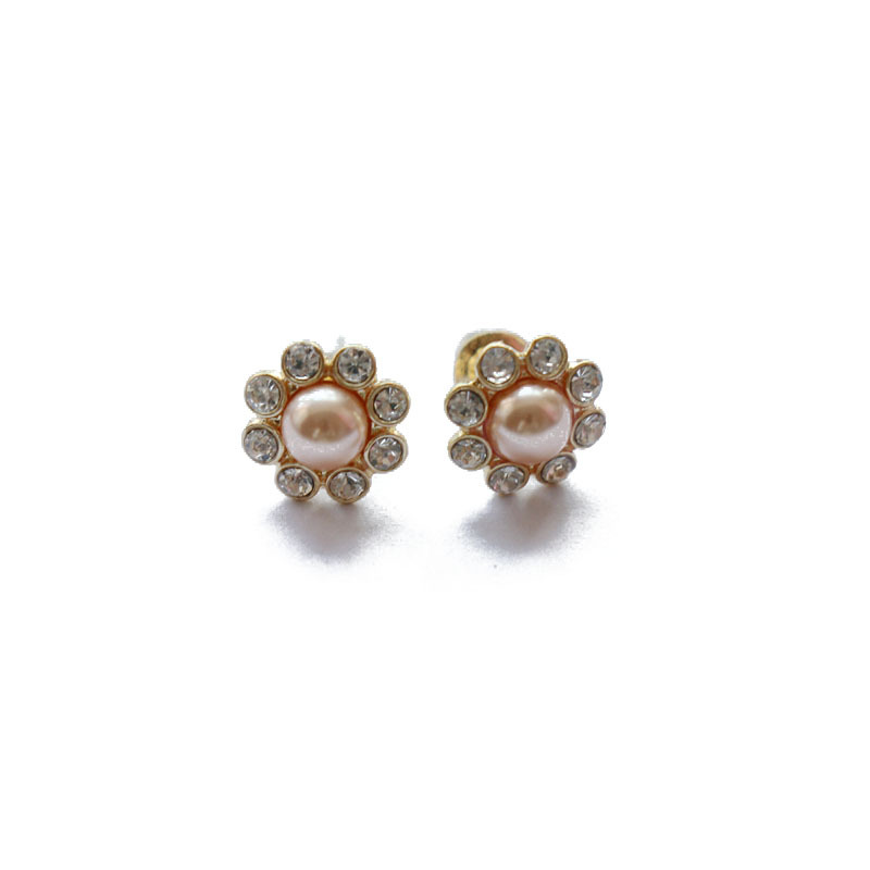 Boucles D&#39;oreilles Carrées Rondes Simples display picture 2