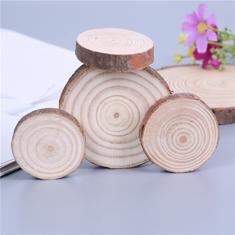 Posavasos De Madera De 5-20 Cm De Espesor Letrero De Madera Diy display picture 16