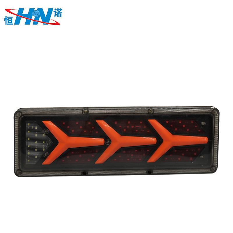 Nuevo 24V coche camión bomba remolque impermeable durable anti-Smashing camión luz trasera luz de freno LED montaje de la luz