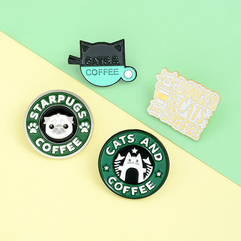 Cat Café Badge