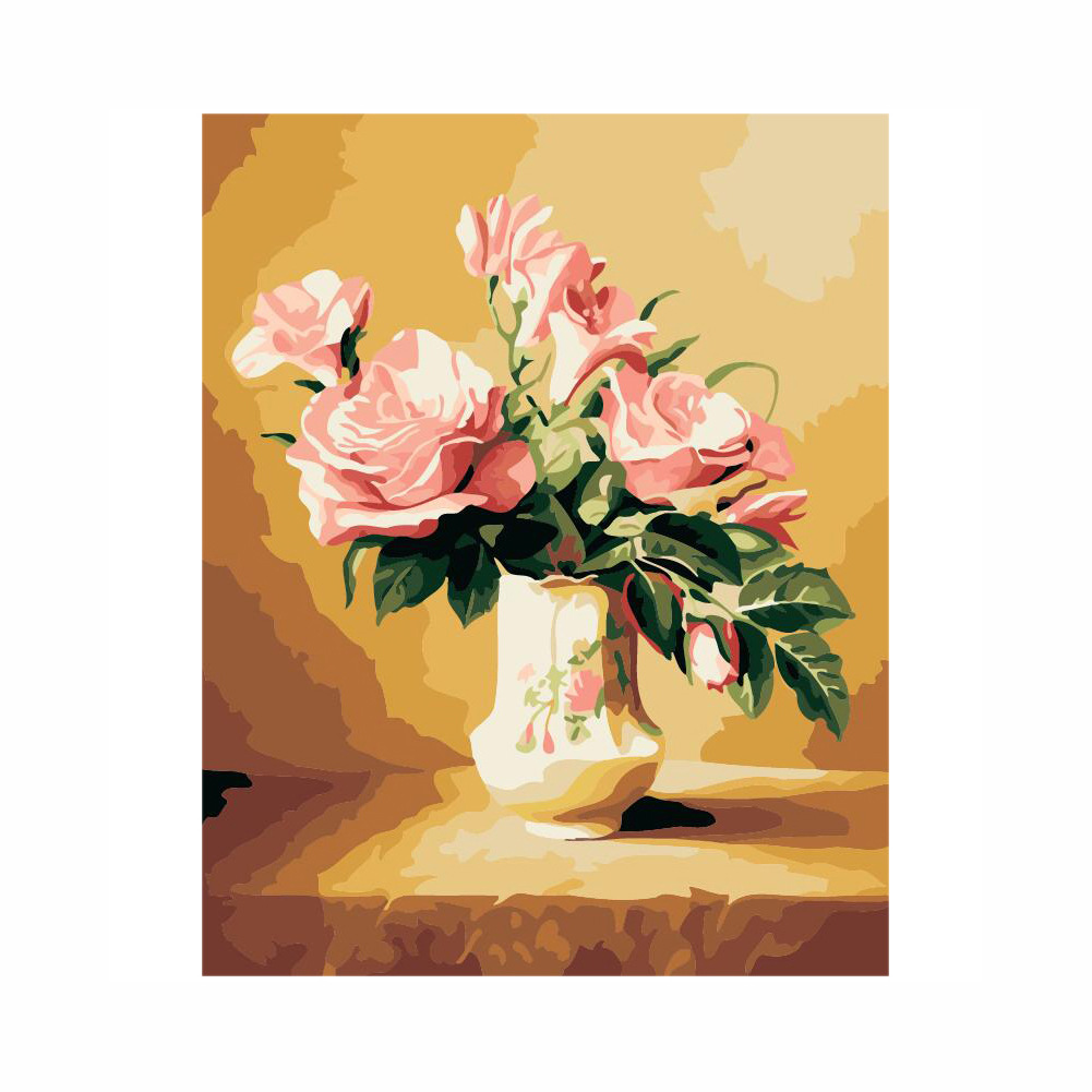 Noche ciudad DIY pintura al óleo digital fábrica al por mayor sin marco combinación apretado marco interior estilo más de 1 unidades entrega