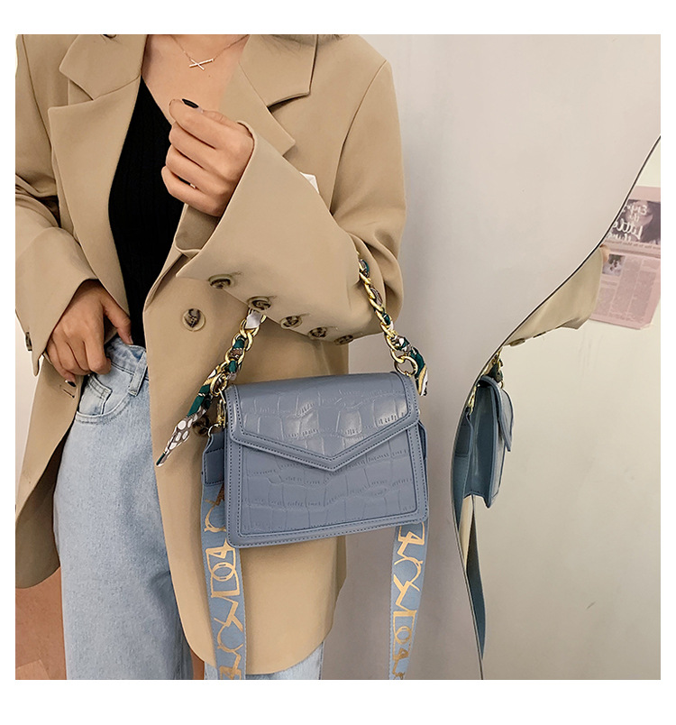 All-match Handbags Popular New Fashion Shoulder Texture Messenger Square Bag Wholesale display picture 15