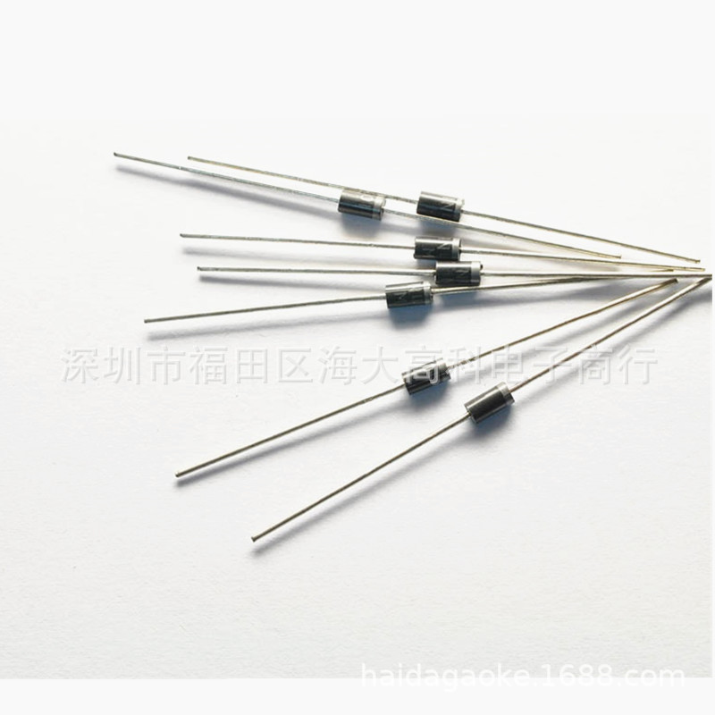 直插 肖特基二极管 SR2100 DO-15  2A 100V MIC插件二极管 整流器