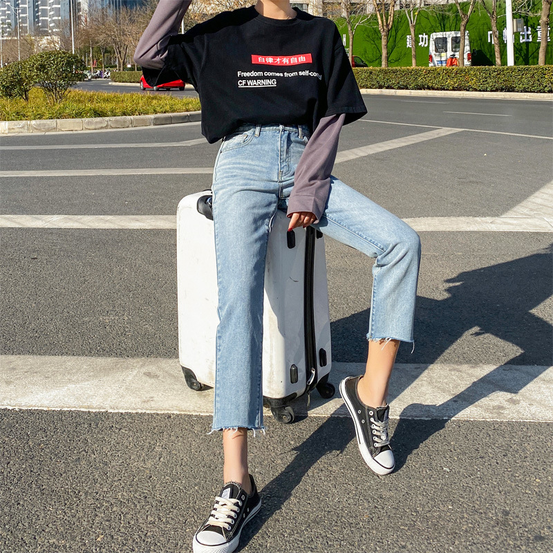 Pantalon léger femme en cow-boy - Ref 3430190 Image 4