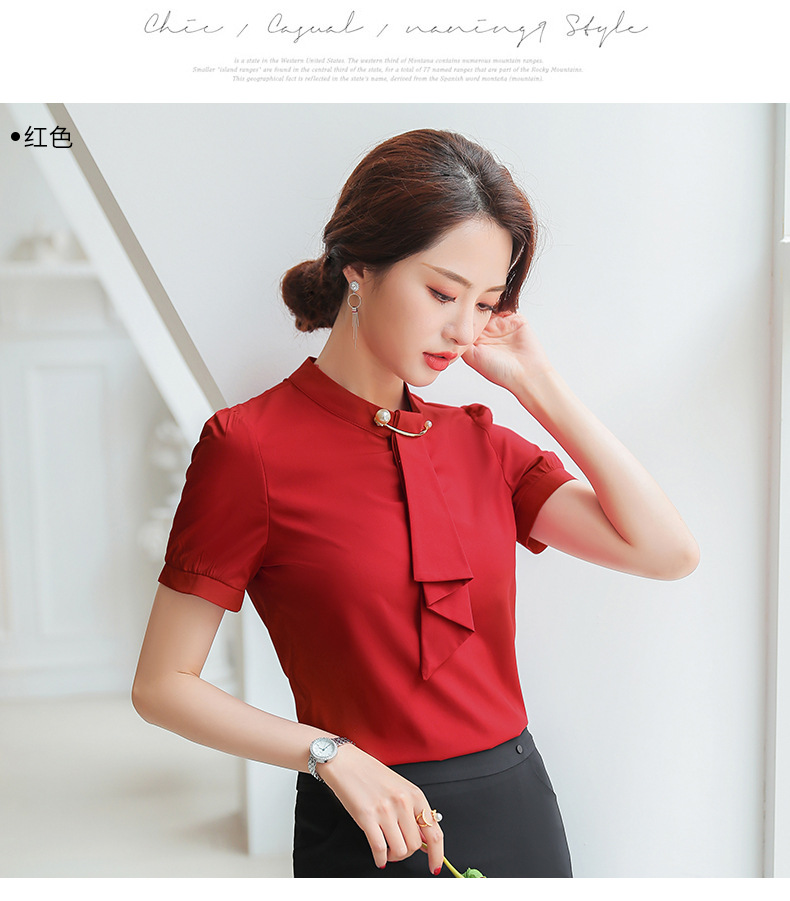 Chemisier en Mélanges de fibres chimiques - Ref 3429402 Image 12