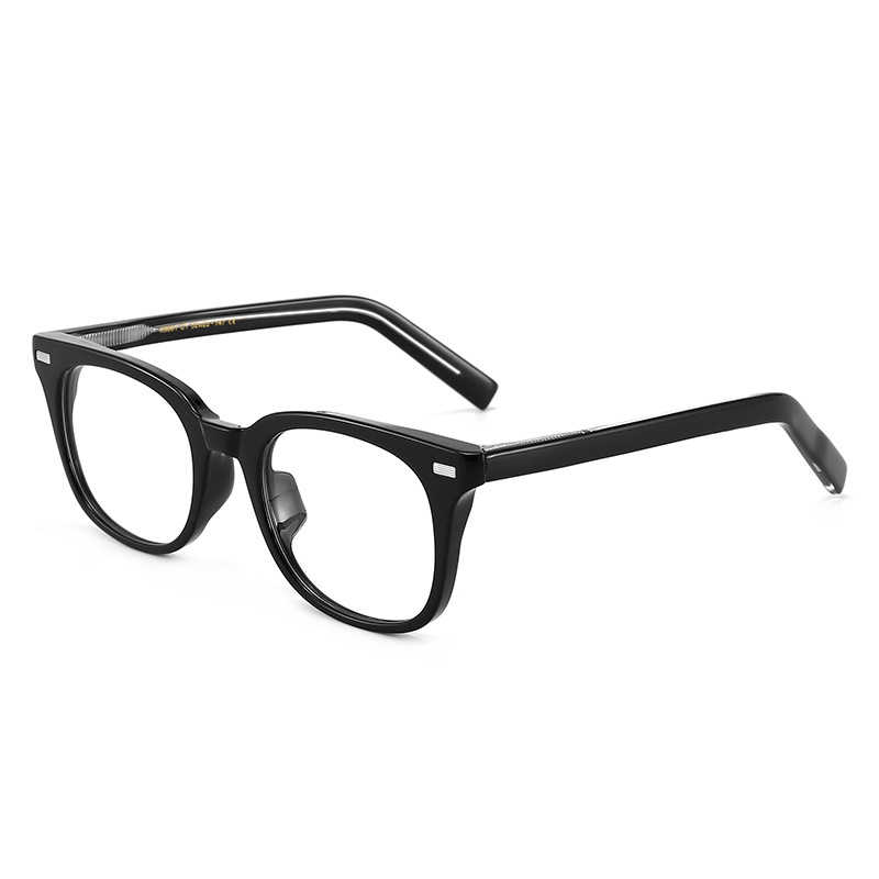 9001板奥仑斯新款TR框架板材腿插芯眼镜文艺复古板男女款可配近视