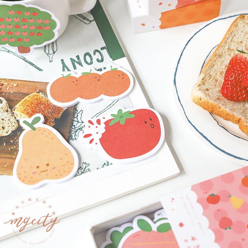 Twilight box-packed Sticky suit Story Box series fresh Leave a message Notepad MEMO 4 models