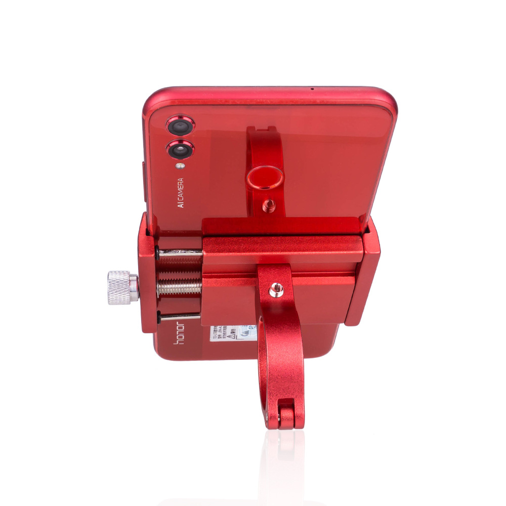 Bicicleta de montaña aleación de aluminio soporte para teléfono móvil bicicleta teléfono móvil batería eléctrica coche motocicleta soporte para teléfono móvil