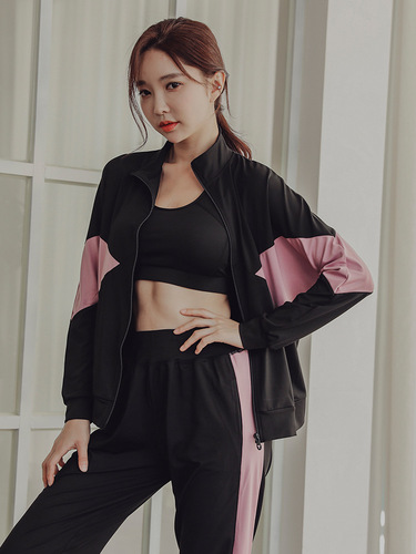 Plus-size yoga set for women, long-sleeved loose-fitting slimming set for plus-size women, autumn and winter quick-drying running and exercise fitness set