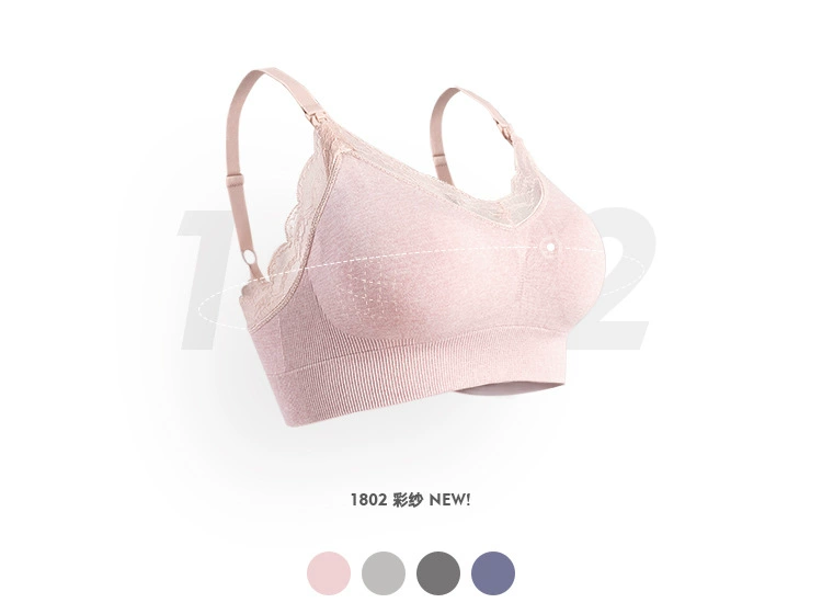 Breastfeeding Maternity Nursing Bra Pregnant Women Underwear baby feeding Bra Lace Maternity  Clothes maternity tracksuit