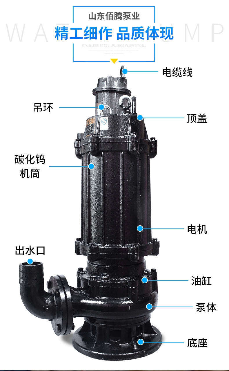 單相污水污物潛水電泵2_11