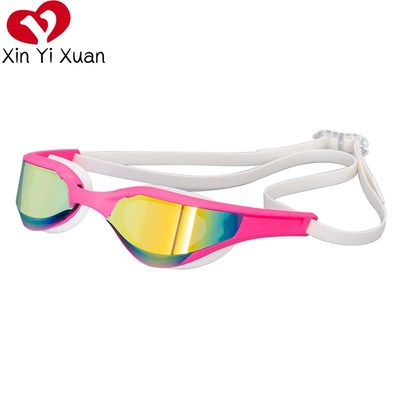 競速泳鏡 新款亞馬遜旅行 浮潛 防霧遊泳眼鏡 成人潛水 競賽泳鏡