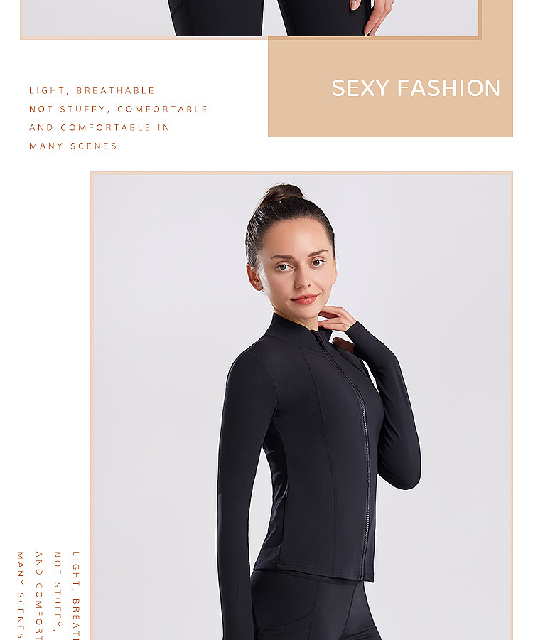Yoga Sports Jacket Lifestyle Image 8
