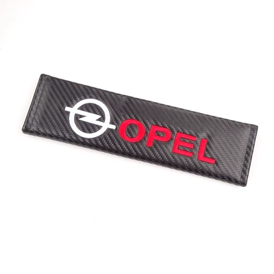Suitable for Carbon Fiber Seat belt shoulder pad - opel