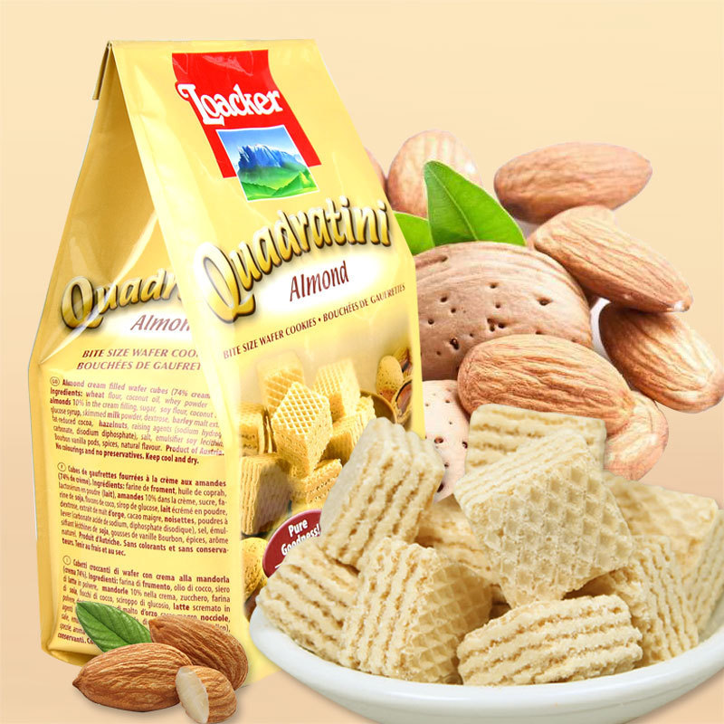 莱家威化饼干 巧克力/卡布/香草/提拉米苏 一箱12袋|ru