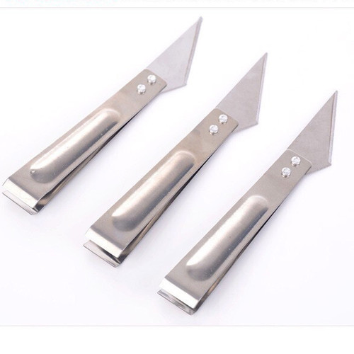 Large pointed pig hair clip, duck feather clip, hair plucking knife, dual-purpose thickened kitchen tool, one yuan street stall hot sale