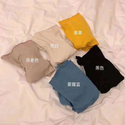 2020秋冬女士洋气内搭打底上衣半高领长袖羊毛衫修身纯色山羊绒衫