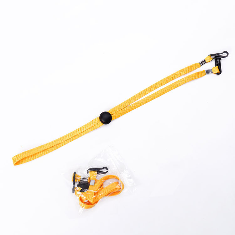 跨境爆款  口罩挂繩 可調節帽子用防風繩 面罩調節繩 廠家現貨