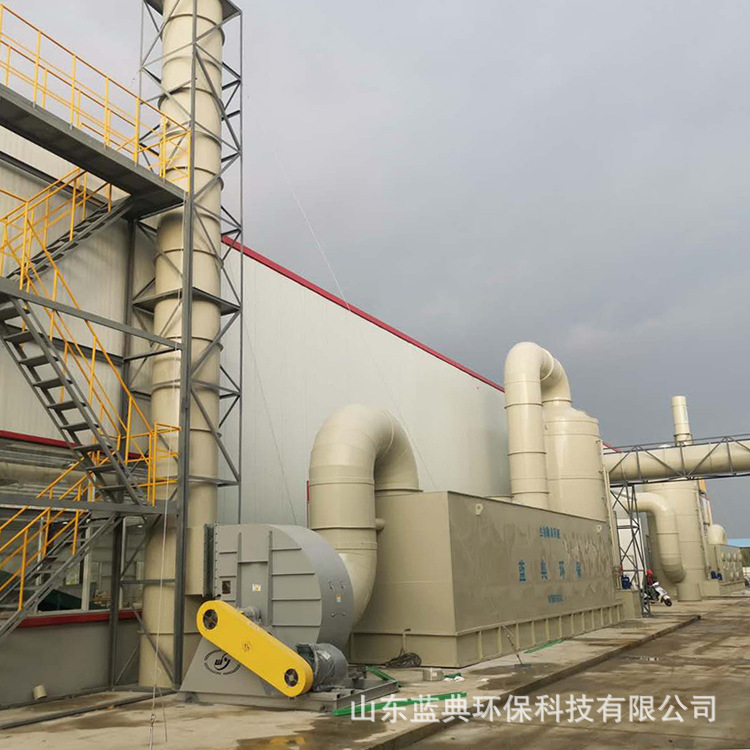 生物滤池除臭装置 食品加工厂净化处理 有机肥臭气净化装置