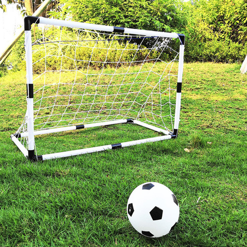 Children's outdoor sports toys large football goal set plastic simple assembly football goal portable