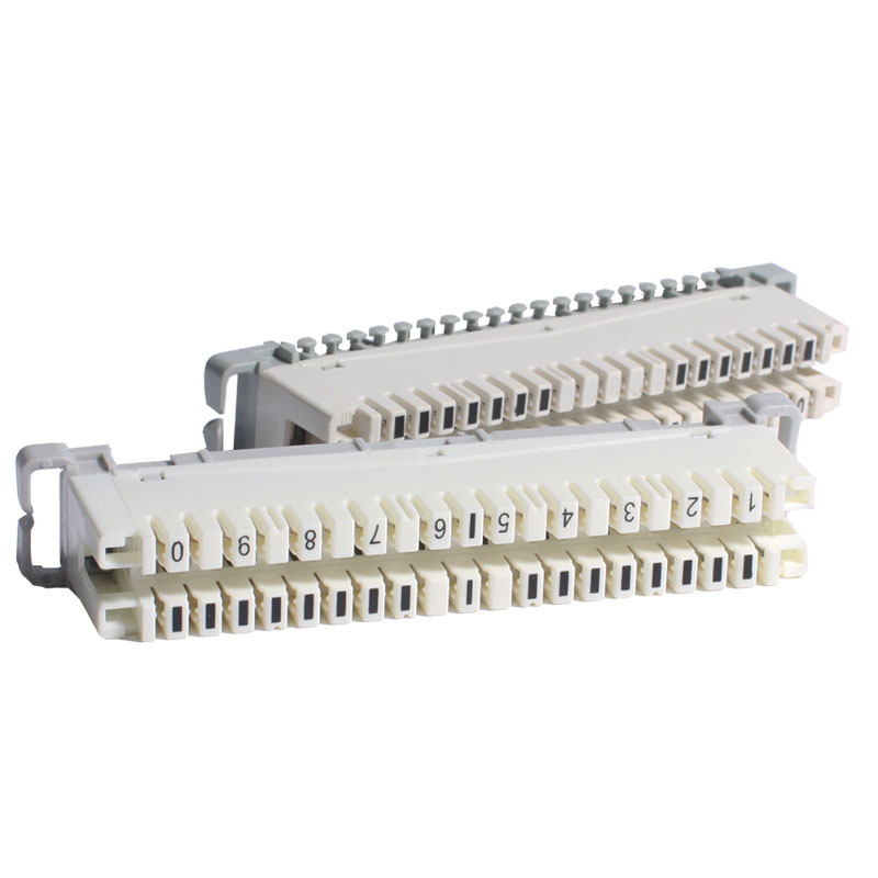 科龙条10对电话配线架科隆十对电话模块配线排克隆条纯铜/铁