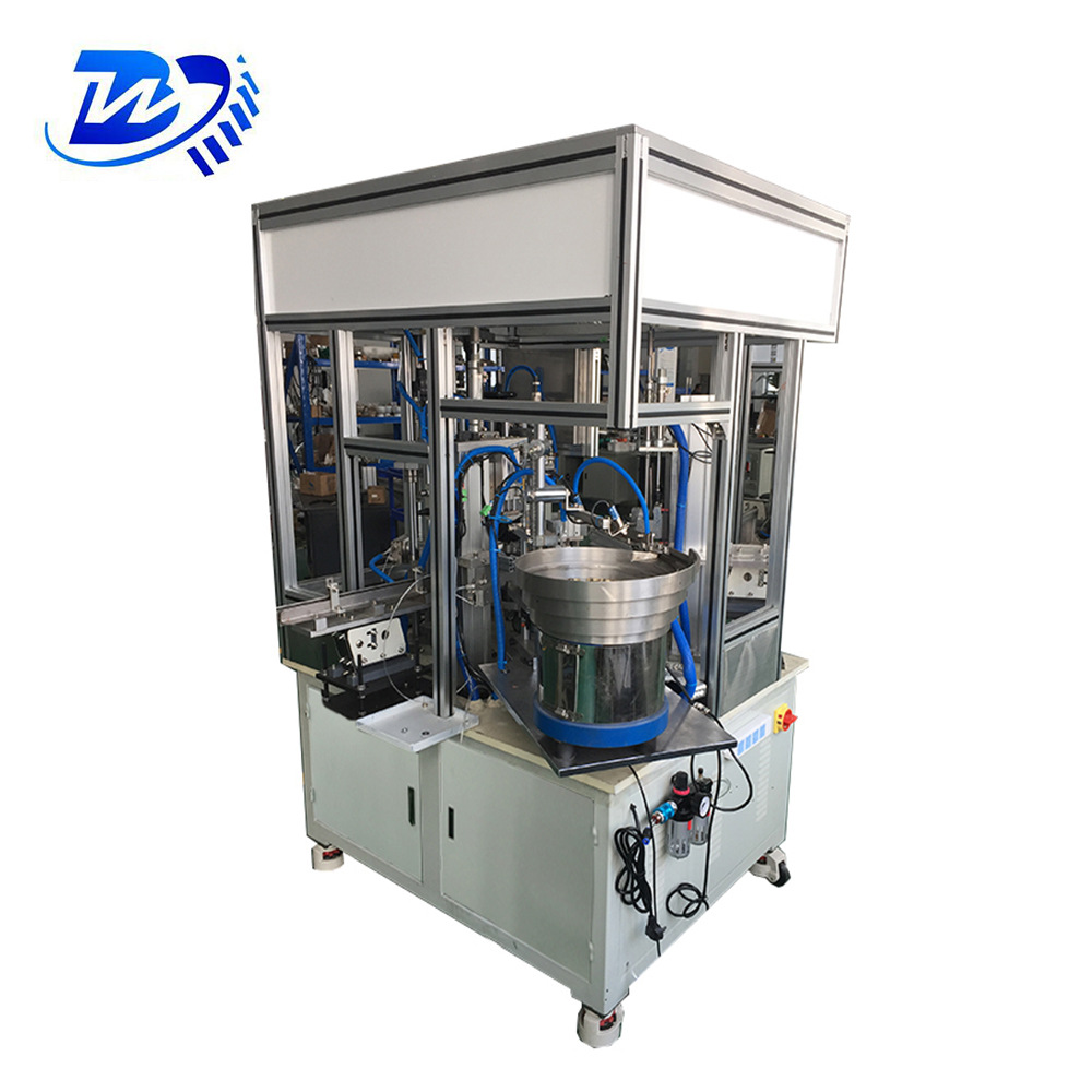 球阀自动化组装机器 衬套压帽球阀角阀装配机 阀门装配机定制