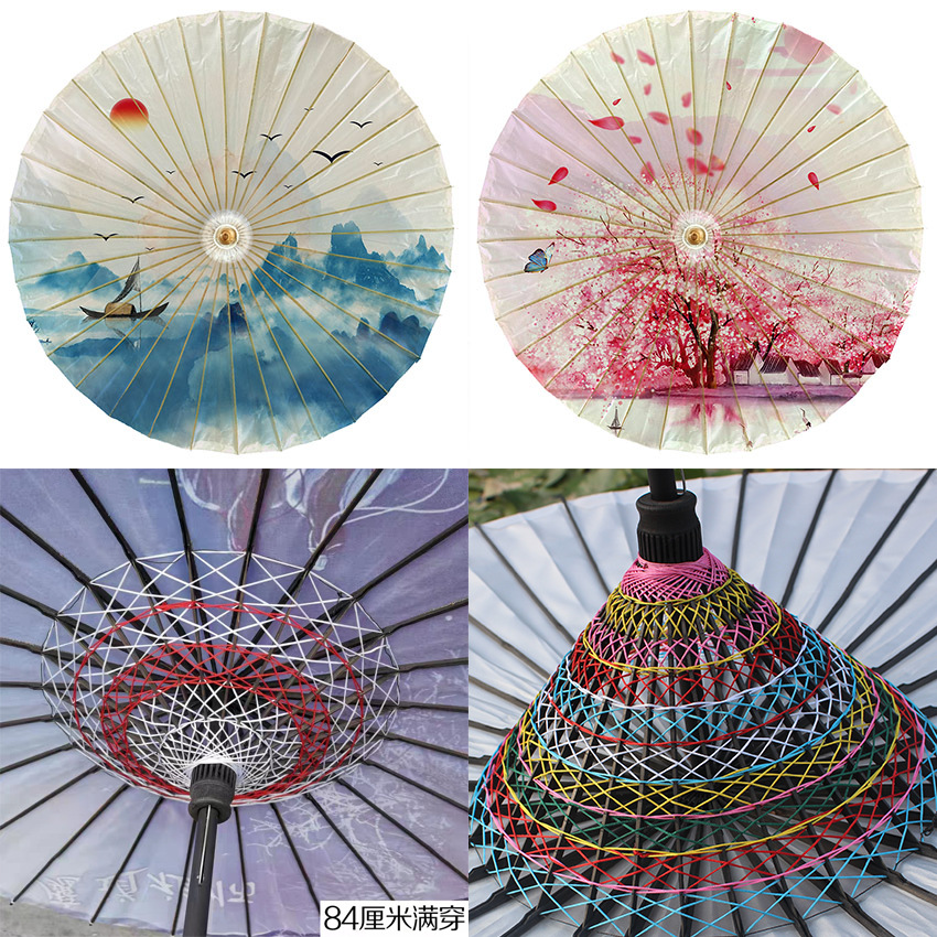 中国风复古雨伞油纸伞古典遮阳伞晴雨伞定制礼品伞古风雨伞|ms