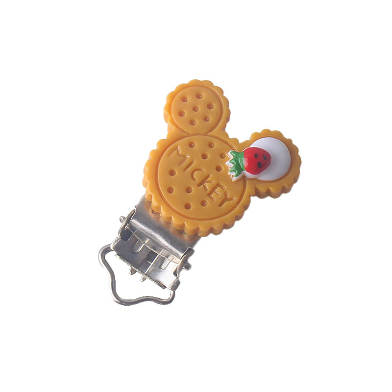 Bebé suministros de dibujos animados animal forma pezón clip DIY joyería bebé molar pezón clip Accesorios