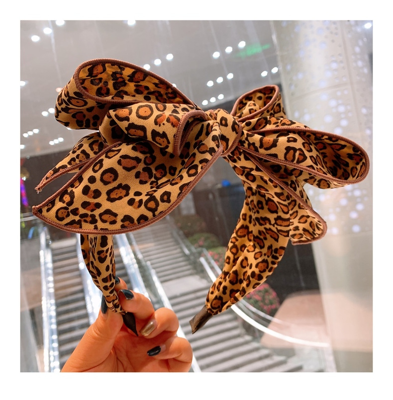 120g Weight Headwear Classification Festival Occasion Geometric, Lattice Pattern Women'S Gender Retro Style Red, Green, Blue, Yellow, Black Color Korean Retro Style Leopard Print Headband 22