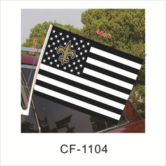 亞馬遜NFL橄欖球隊車旗 芝加哥小熊隊車載旗杆旗子車窗旗幟批發