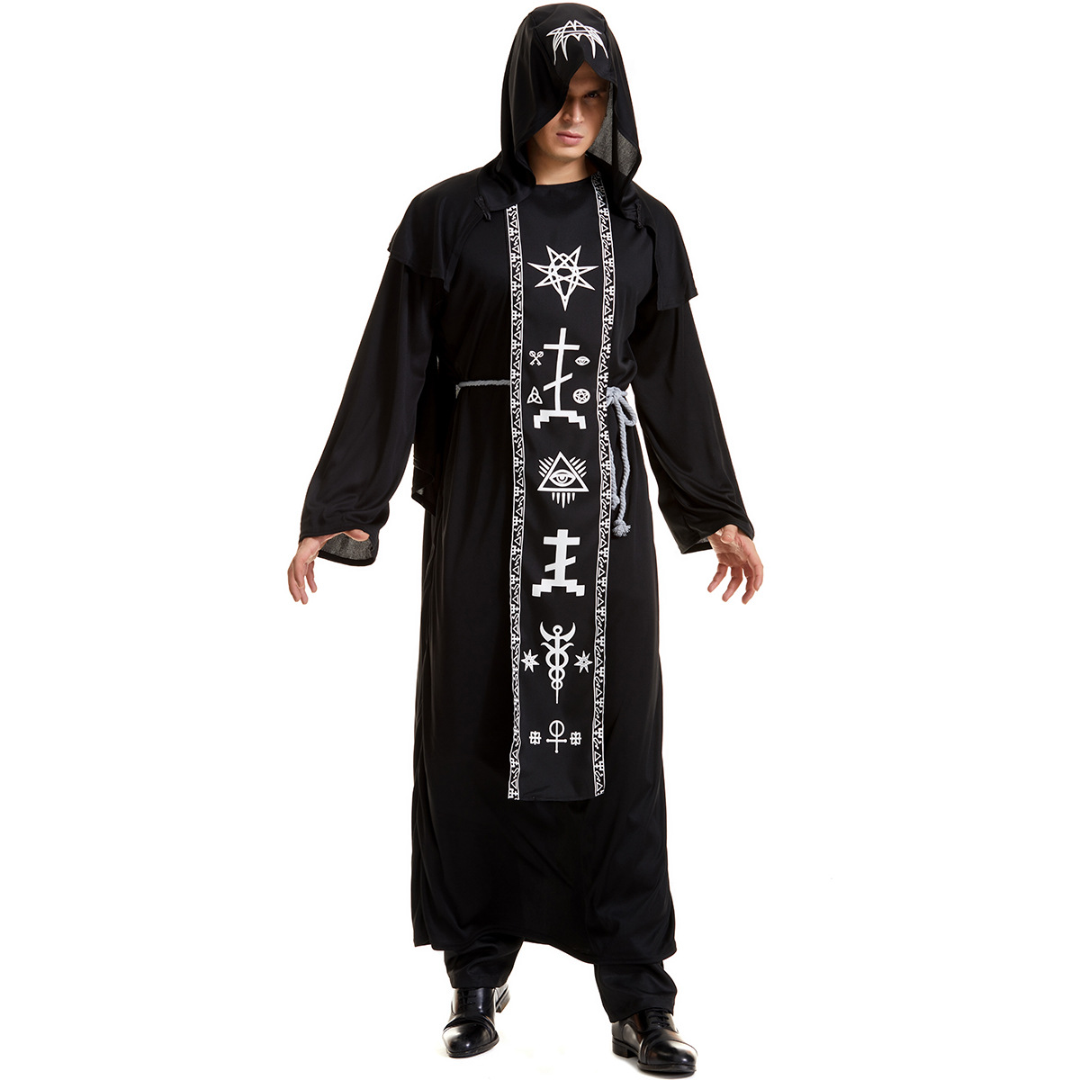 Halloween costume male and female wizard robe vampire cosplay costume nihaostyles wholesale halloween costumes NSMRP79101