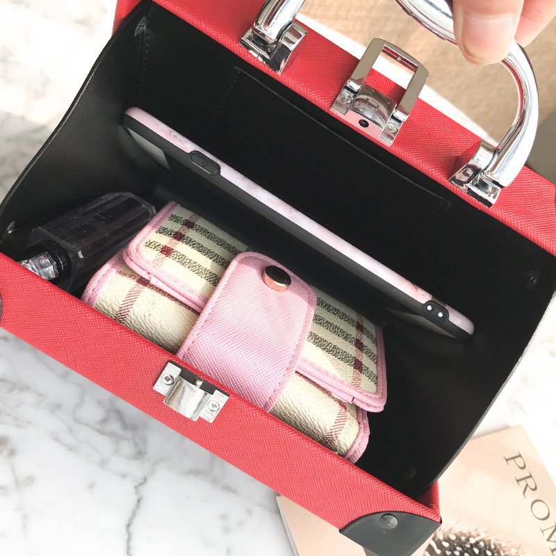 2021 new messenger bag personalized radio small box bag single shoulder bag Korean recorder box bag women's bag