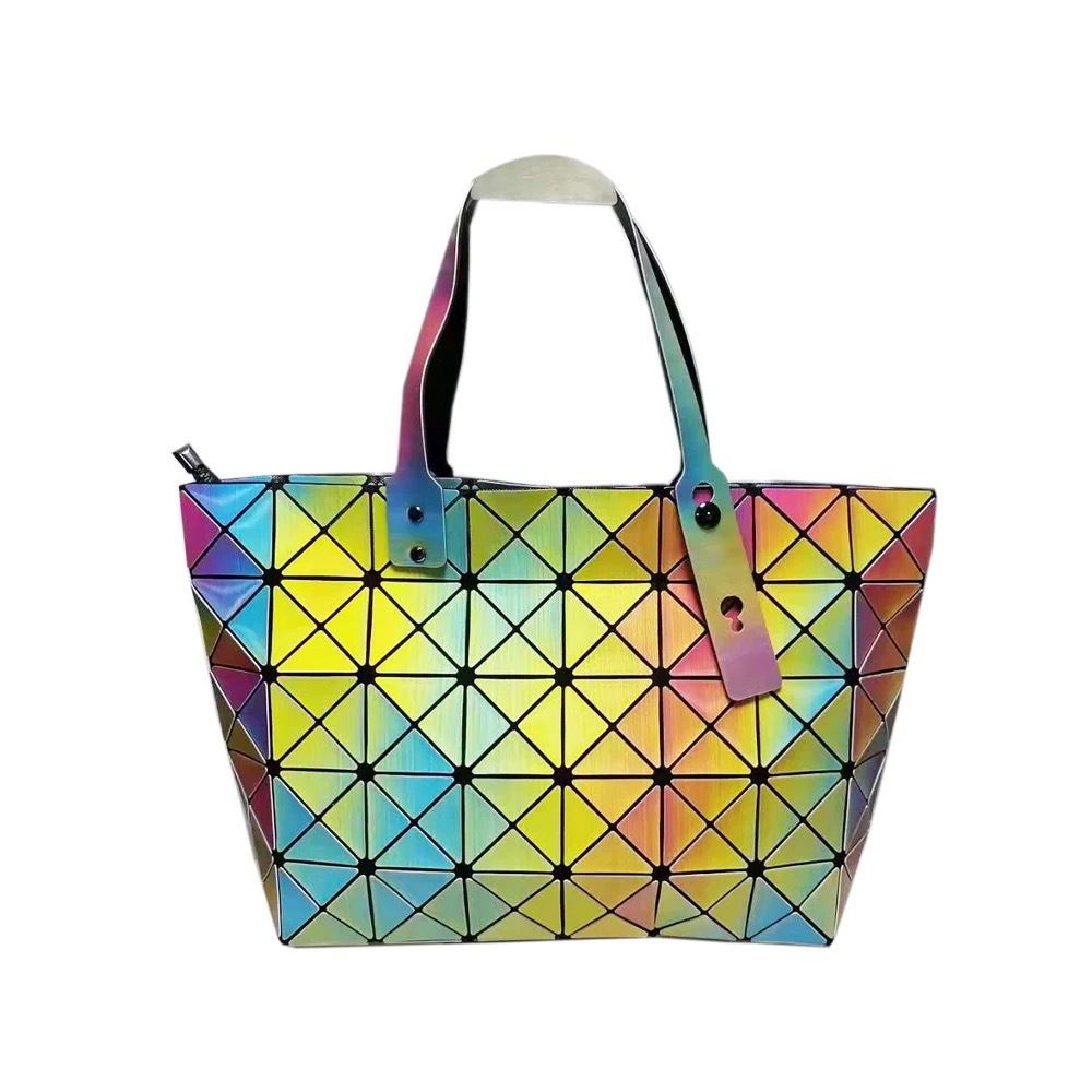 7 * 8 japanesch a koreanesch Trend 3D Reebou Laser Shooting Handtasche zesummeklappbar Rubik's Cube Geometrie Grouss Kapazitéit Villfälteg_voghion.com