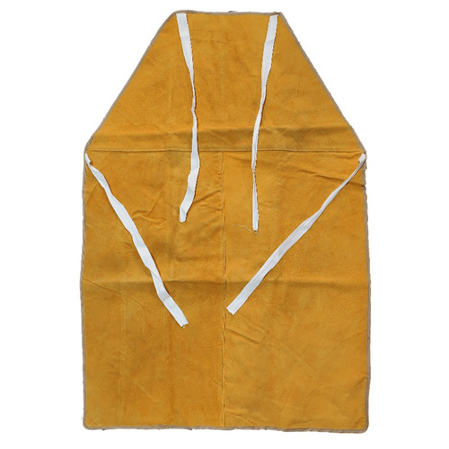 Cowhide welding apron, wear-resistant, heat-insulating apron sleeves and foot covers, heat-insulating, anti-scalding, anti-spark splash welding suit