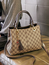 香港潮牌新款女包韩版百搭大气大容量托特包大包包手提单肩包