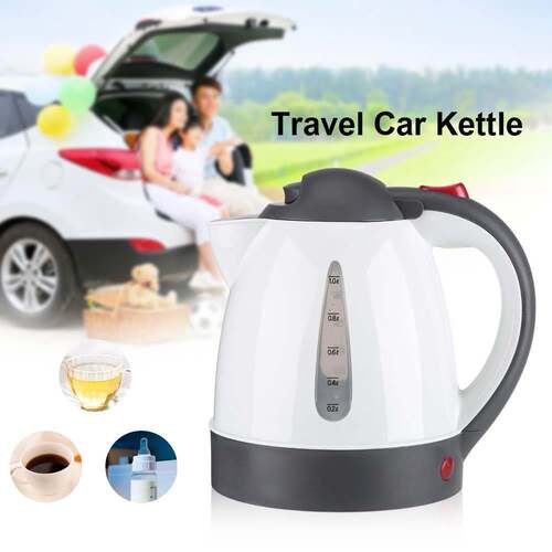 Large capacity 1000ml car kettle multifunctional water cup RV heating kettle car travel kettle