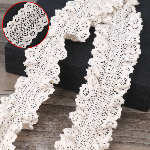 Cotton thread lace with hollow lace lace with accessories decorative fabric clothes fabric diy handmade materials