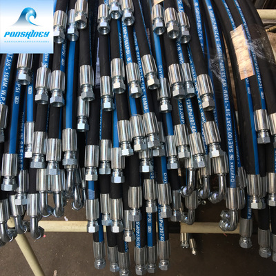 批发丁腈橡胶液压胶管 多规格定制高压油管液压胶管液压设备用|ru