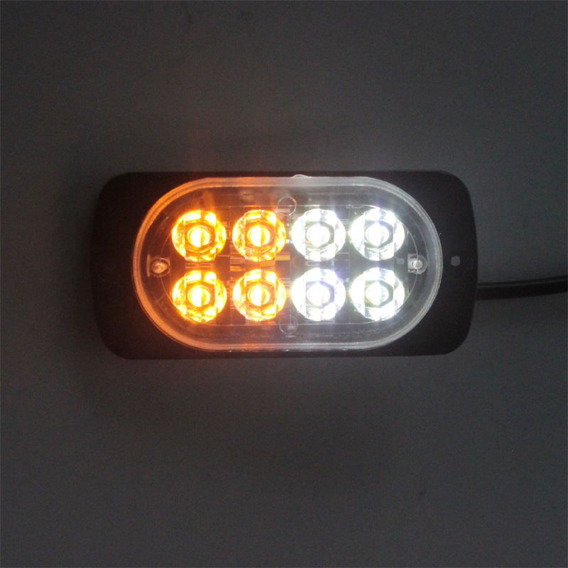 Coche camión remolque luz lateral intermitente luz de advertencia 12V 8LED