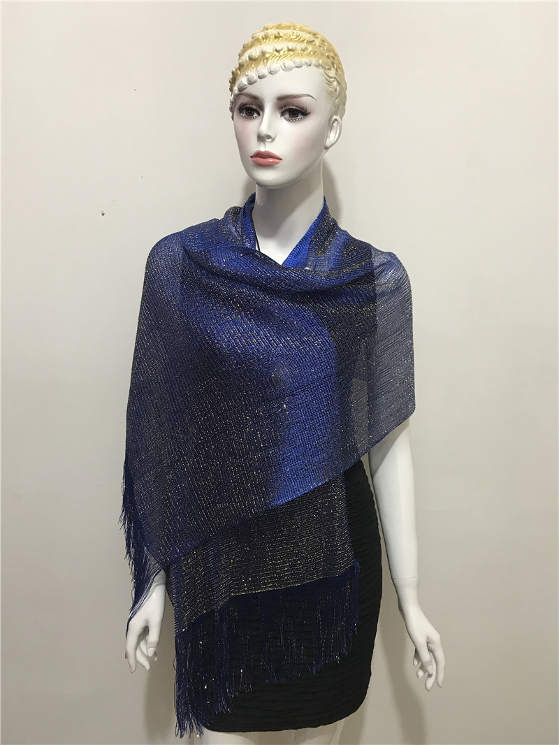 Women's Fashion Solid Color Polyester Tassel Shawls display picture 148