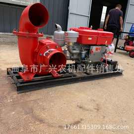 柴油抽水泵 污泥抽水泵图片 汽油4寸消防抗灾抽水泵