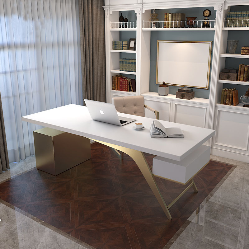 Nordic modern designer office desk home study room -style computer…