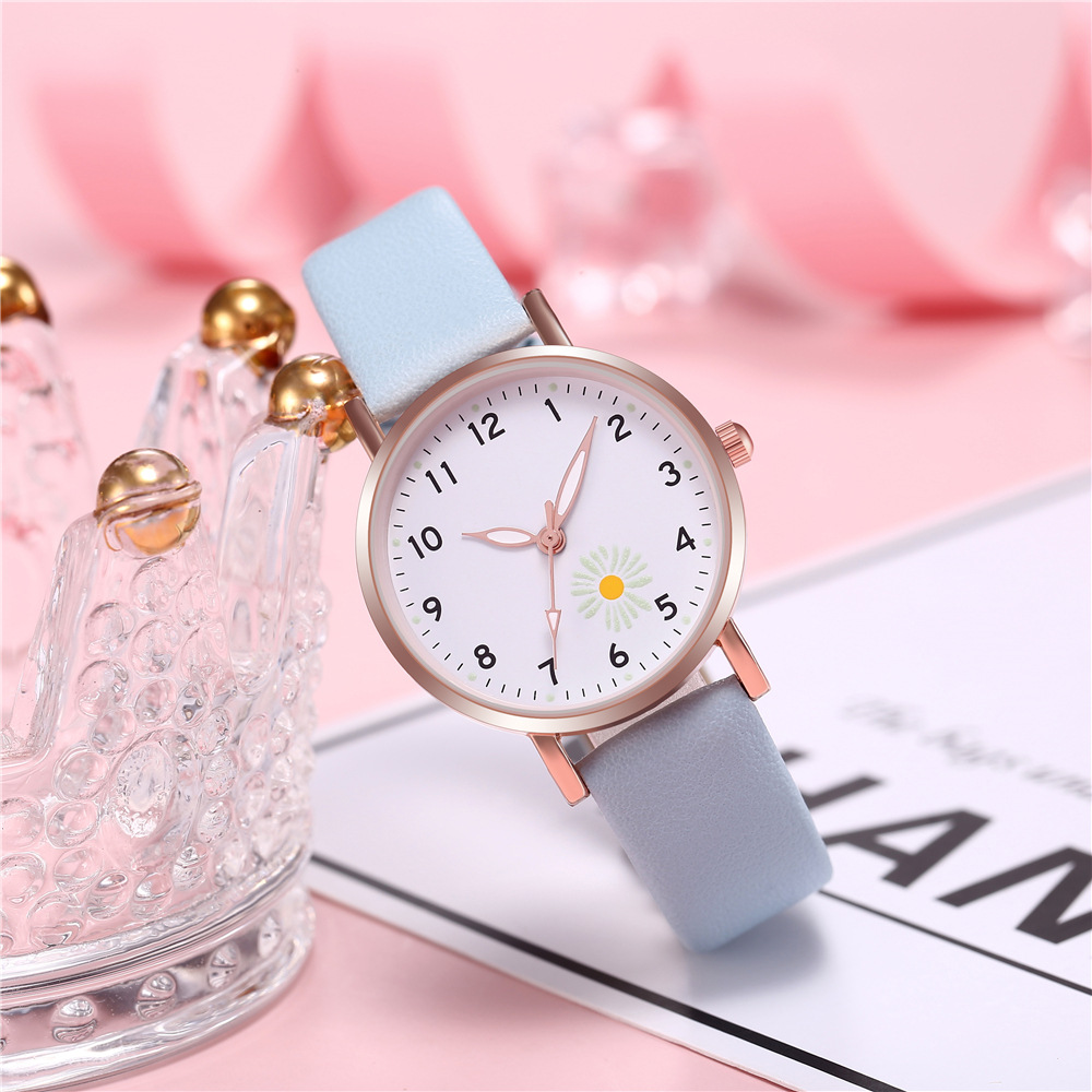 30g Weight Ordinary Glass Mirror Material Imitation Leather Strap Material Watch Classification Pointer Display Type Buckle Buckle Style Round Dial Shape Daily Occasion Quartz Movement Solid Color Pattern Women's Gender Simple Style Style Simple Style Solid Color Buckle Quartz Women's Watches 2