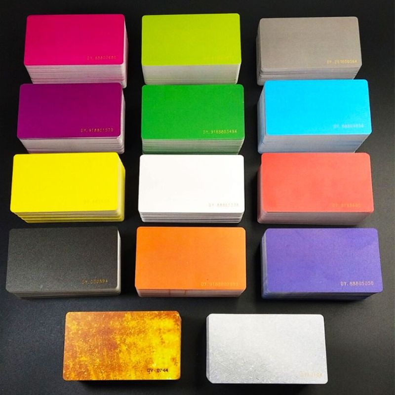 纯色筹码卡银行卡厚麻将馆筹码卡片棋牌室专用塑料筹码币方形PVC