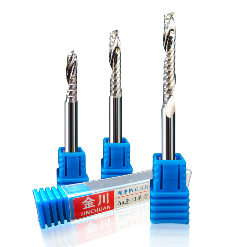 现货4毫米5a单刃铣刀 刃口锋利规格全 钨钢铣刀 数控刀具