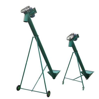 Manufactor customized Watercourse Clear Spiral Hoist Steep hill Iron tube Auger Silt Hoist size machining