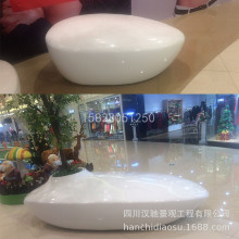 厂家玻璃钢树池座凳，成品坐凳树池休闲花盆花缸创意组合型树池