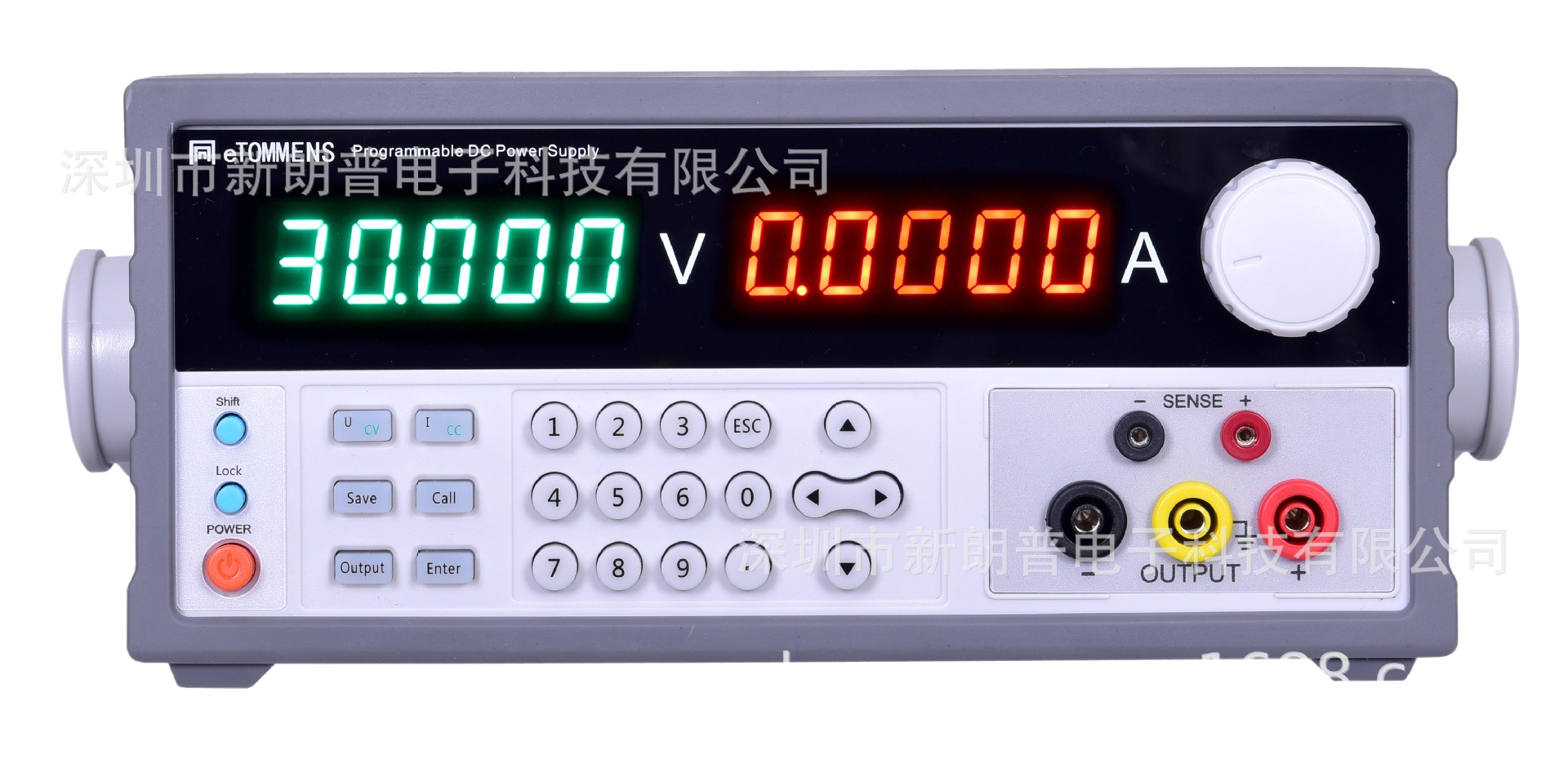 东莞同门eTM-L305SPV VFD屏 稳定可编程 高精度线性电源150W30V5A