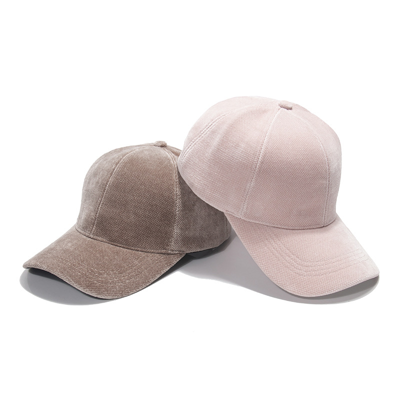 Unisex Fashion Solid Color Curved Eaves Baseball Cap display picture 2